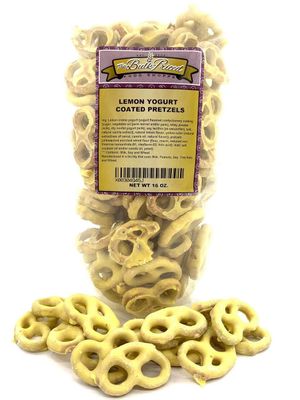 Lemon Yogurt Pretzels, Bulk (1 lb. Resealable Zip Lock Stand Up Bag)