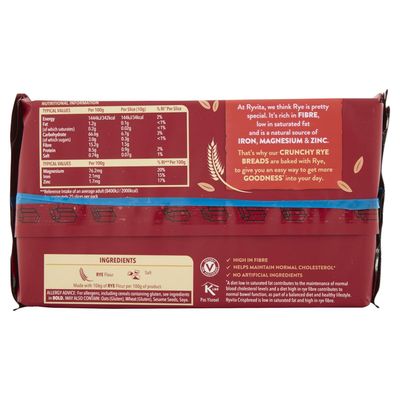 Ryvita Crispbread Dark Rye - 8.8 oz