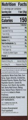 Nature Valley Chewy Fruit and Nut Granola Bars, Trail Mix Snack Bars, 12 ct, 14.4 OZ