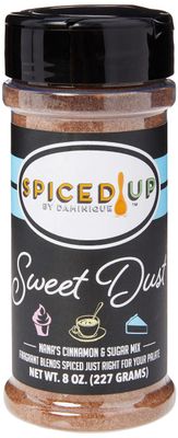 Spiced Up by Daminique 8oz. Sweet Dust Mix NaNa&#39;s Cinnamon &amp; Sugar Mix  Double the Size, Healthy  Perfect on Everything: Desserts, Bread, Sweets, Beverages, Poultry, Veggies, Sauces &amp; Dips, Snacks