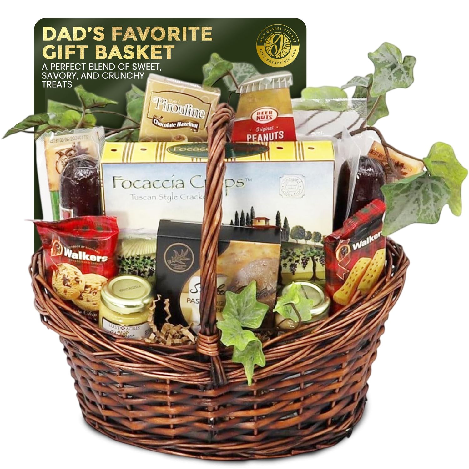 Gift Basket Village Dad&#39;s Favorite Medium Gift Basket