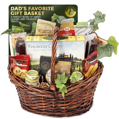 Gift Basket Village Dad&#39;s Favorite Medium Gift Basket