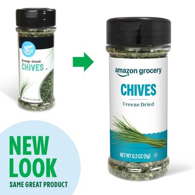 Amazon Grocery, Freeze Dried Chives, 0.2 Oz (Previously Happy Belly, Packaging May Vary)