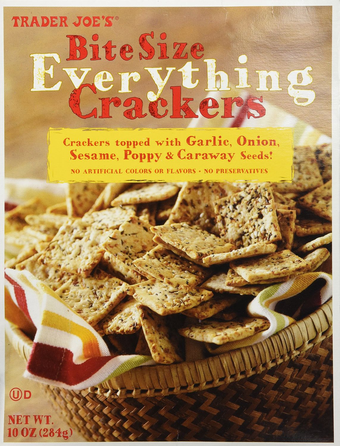 Trader Joe&#39;s Bite Size Everything Crackers