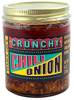 Trader Joe&#39;s Chili onion Crunch,1 Pack ( 6 ounce)