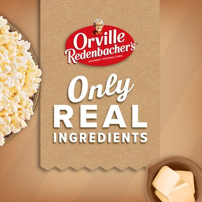 Orville Redenbacher's Naturals Microwave Popcorn, Classic Butter &amp; Sea Salt Flavor, 2.69 oz., 6-Count