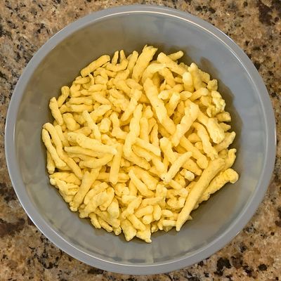 Trader Joes Fancy Cheese Crunchies, Cheese and Truffle Flavored, 7 ounces (198 grams)