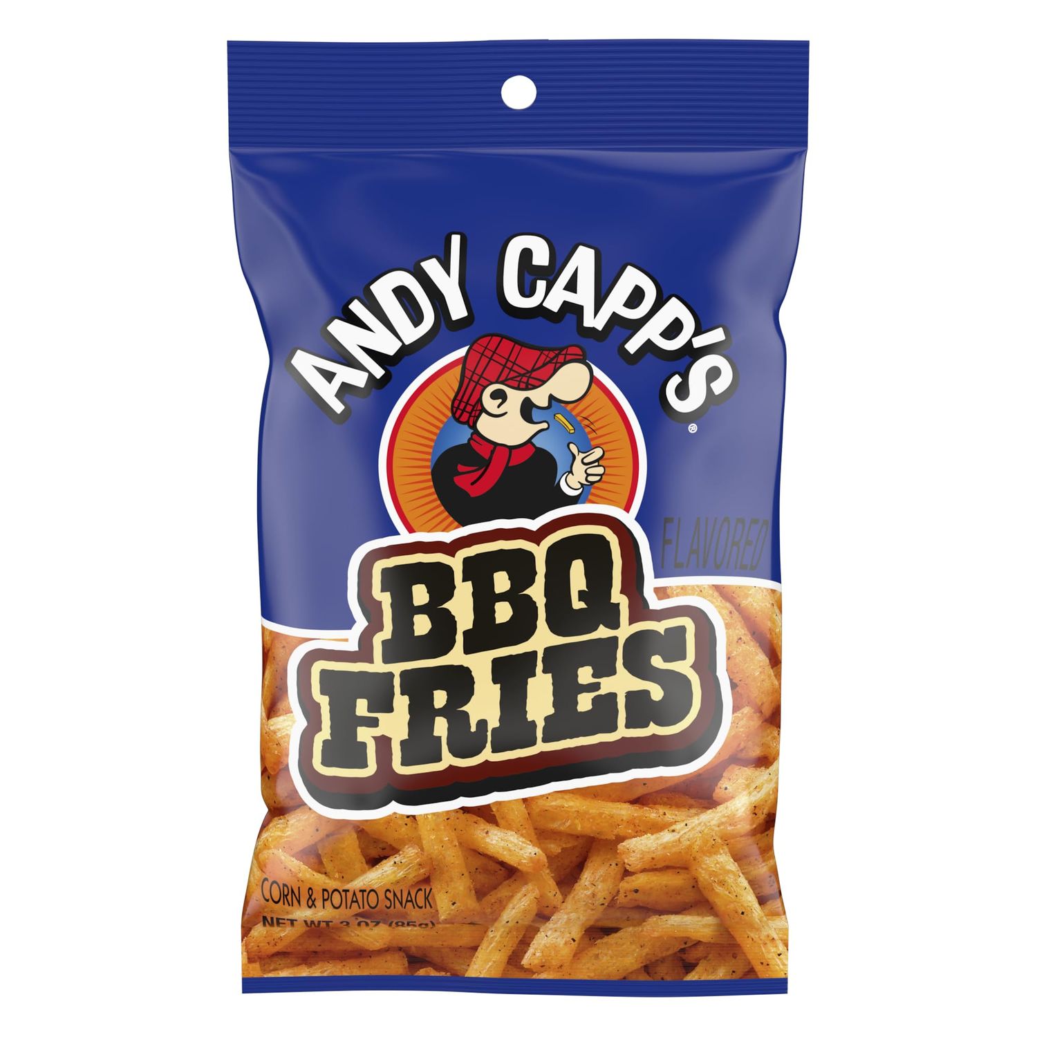 Andy Capp&#39;s BBQ Fries Snacks (Pack of 12)