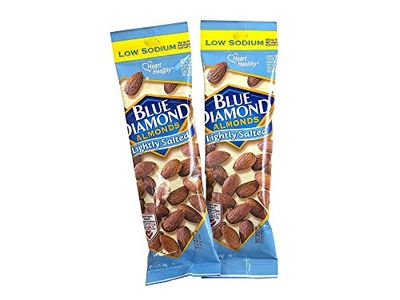 Blue Diamond Almonds, Lightly Salted, 1.5 Ounce (Pack of 12)