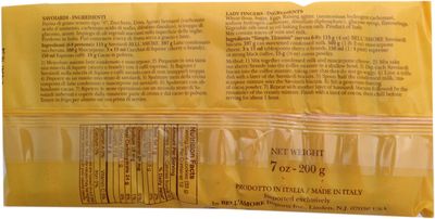 Savoiardi, Lady Fingers Champagne Biscuits, 7 oz