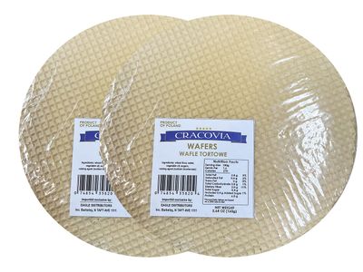 TORT WAFERS THICK FOR WAFERS CAKE 2PACK FOR TORT CAKES WAFER SHEETS ROUND WAFERS , 5.64oz /160g / 2pack total of 16 sheets/
