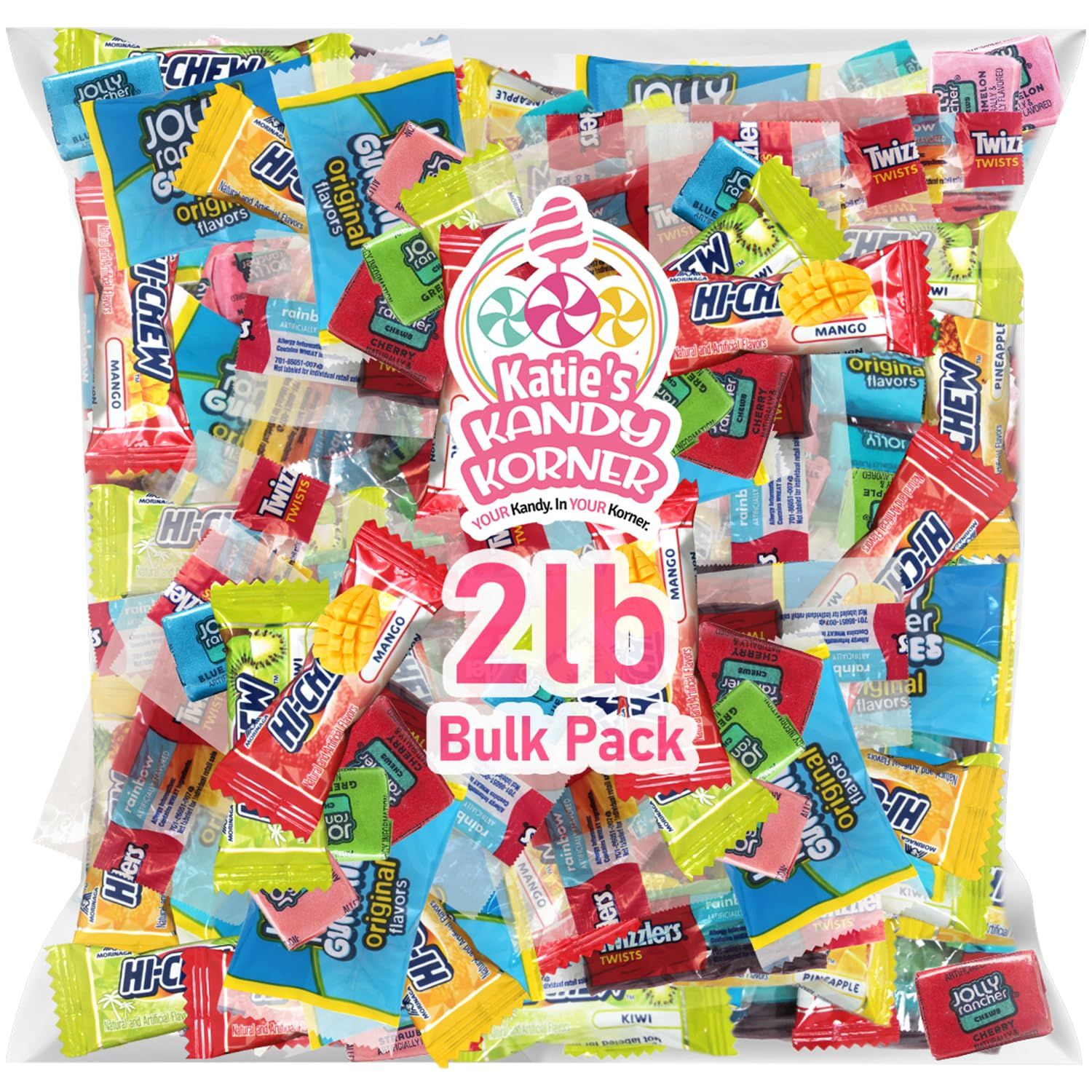 Candy Variety Pack of Bulk Candy Individually Wrapped, Perfect Assortment for Birthdays, Office Sharing and Everyday Snacking, Ideal Mix Variety Pack for Party Favors (2 Lb)