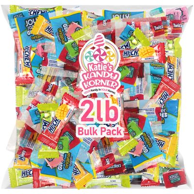 Candy Variety Pack of Bulk Candy Individually Wrapped, Perfect Assortment for Birthdays, Office Sharing and Everyday Snacking, Ideal Mix Variety Pack for Party Favors (2 Lb)
