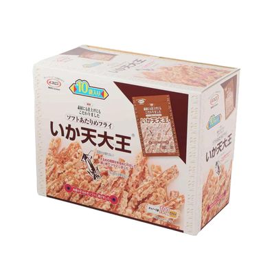 Maruesu Ikaten Daio Tempura Squid Snack 14.80oz (1.48oz x 10)