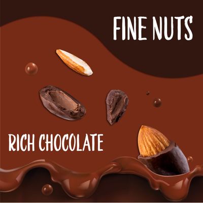 Dark Chocolate Covered Almonds  2-Pound Bag  Gourmet Snack