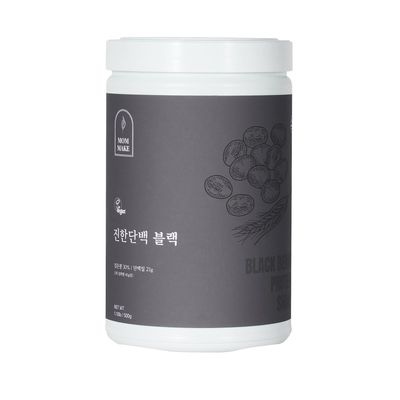 MOMMAKE Black Beans Protein Shake Powder 1.10lb(500g) Black Sesame 21g of Plant Based Protein (500g)