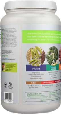 Vega One All in One Nutritional Shake French Vanilla - Plant Based Vegan Protein Powder, Non Dairy, Gluten Free, Non GMO, 29.2 Ounce (Pack of 1)