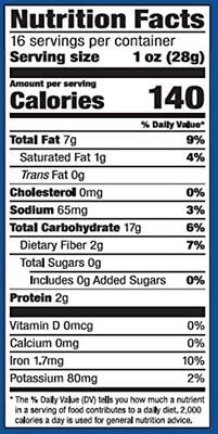 Garden of Eatin' Blue Corn Tortilla Chips, Blue Chips, 1 lb bag (Pack of 12)