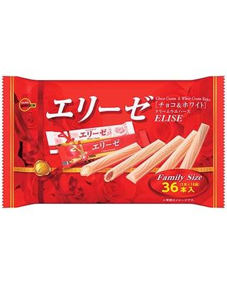 Elise Chocolate Cream Filled Wafers Exclusive Japanese Snacks