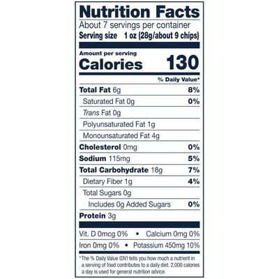 Cape Cod Potato Chips, Wavy Cut Less Fat Sea Salt Kettle Chips, 7.5 Oz