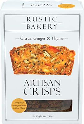 Rustic Bakery, Citrus, Ginger &amp; Thyme Crisps, 5 Ounce