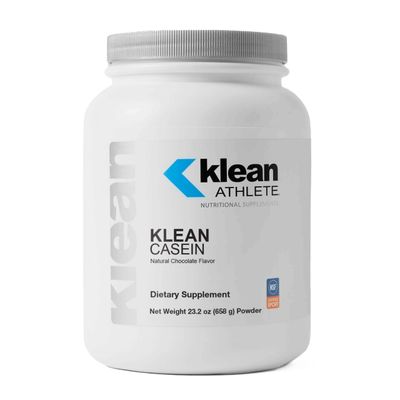 Klean ATHLETE  Klean Casein Protein  Designed to Help with Recovery and Reduce Muscle Breakdown.  NSF Certified for Sport  23.2 Ounces  Natural Chocolate Flavor