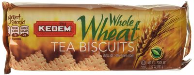 Kedem Whole Wheat Tea Biscuits, 12 Count