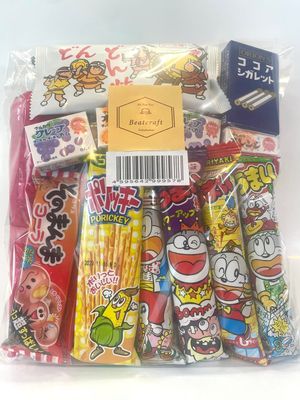 Assorted Japanese Junk Food Snack &quot;Dagashi&quot; Economical 34 Packs of 27 Types