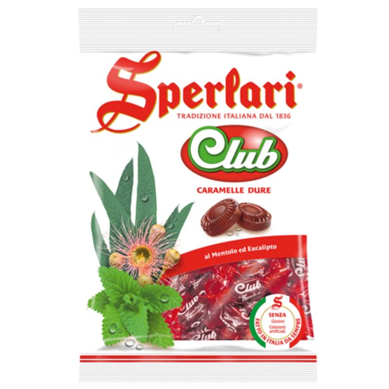Sperlari "Club" Mild Menthol-Eucalyptus Candies (7.05 Oz  200 g)