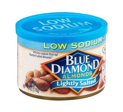 Blue Diamond Almond Lghtly Salted pack of 12