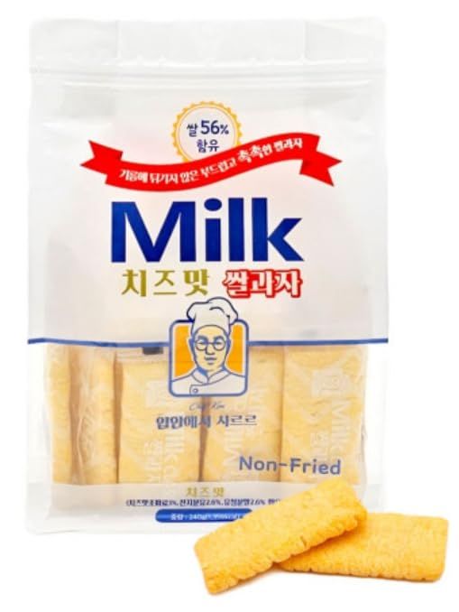 Milk Classic Rice Cracker    240g (240g, Cheese)