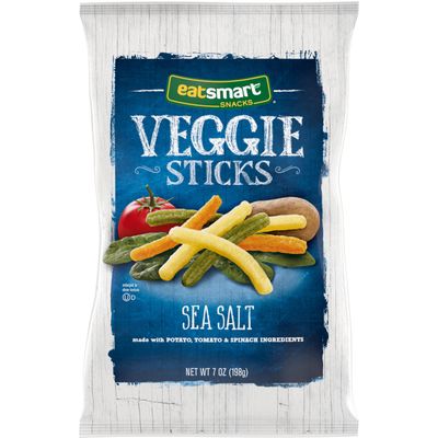 Eatsmart Snacks Garden Veggie Sticks with Potato Tomato &amp; Spinach, 7 Oz