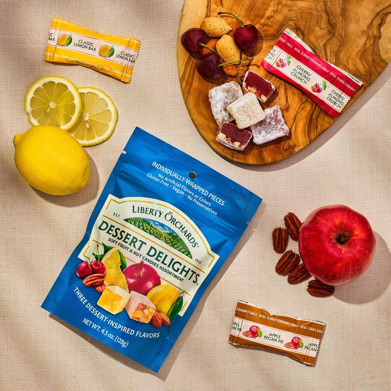 Liberty Orchards New Dessert Delights Package! - Vegan Turkish Delight Candy 4.5oz