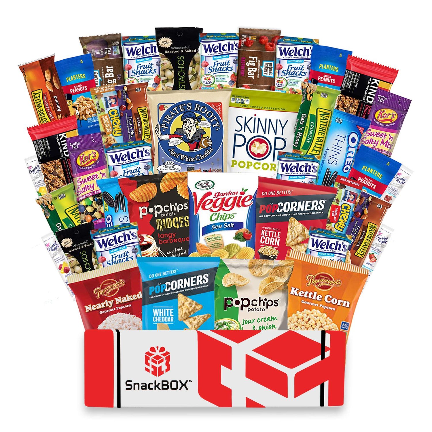 Snack Box Healthy Snack Assortment Variety Care Package (40 Count)  Easter Holiday, Employee Appreciation, Office, Breakroom, Teachers, Back to School, College Students, Birthday Gift, Events, Meeting