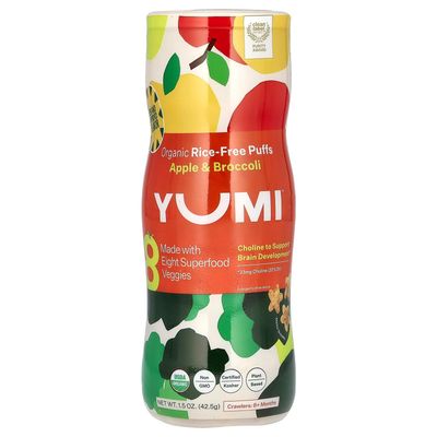 Yumi Puffs Apple Broccoli 1.5 OZ