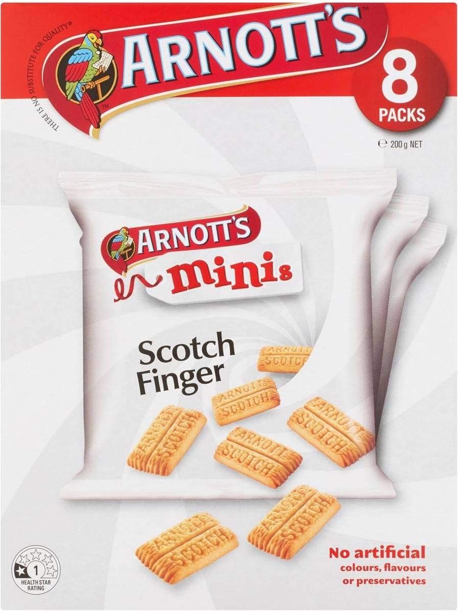 Arnott&#39;s Mini Scotch Finger 8 pack