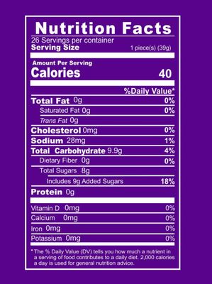 Yummy Mini Assorted Fruit Jelly Cups, Jelly Candy Snacks - Pineapple, Strawberry, Apple, and Grape Flavors 35.27 oz (1000g)