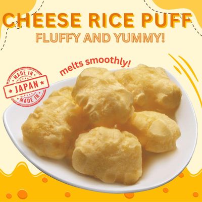 Echigo Seika, Funwari Meijin Fluffy Rice Puff, Cheese Flavor  Snack Size, Asian Rice Snacks, Mochi Snack  Authentic Product of Japan (1 pack, Cheese)
