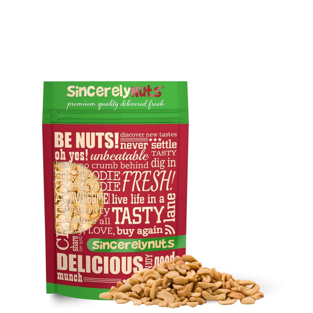 Sincerely Nuts - Cashew Pieces Roasted and Salted  Three Lb. Bag  Deluxe Kosher Snack Food  Healthy Source of Protein, Vitamin &amp; Nutritional Mineral Content  Gourmet Quality Vegan Nut