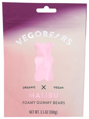 Vegobears Organic Foamy Gummy Bears, 3.5 OZ