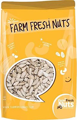 Dry Roasted Sunflower Seeds with Himalayan Salt (1 Lb.) - Roasted in Small Batches -Vegan & Keto Friendly - Packed with Vitamin E and Magnesium - Farm Fresh Nuts Brand Dry Roasted Sunflower Seeds with Himalayan Salt (1 Lb.) - Roasted in Small Batches -Vegan & Keto Friendly - Packed with Vitamin E and Magnesium - Farm Fresh Nuts Brand