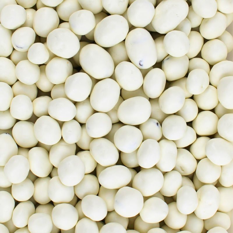 Vanilla Yogurt Covered Raisins Bulk - Plump Yogurt Covered Fruit, Coated Snack Raisins, by Queen City Candy Cave (1 Pound)