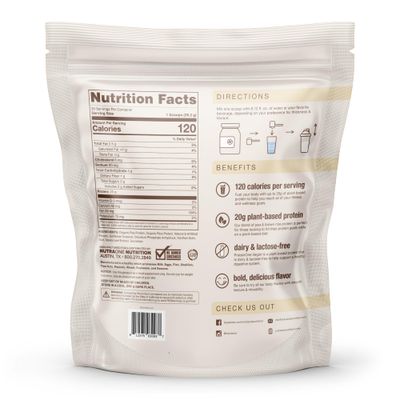NutraOne ProteinOne Vegan Plant-Based Protein Powder Vegan Protein Powder, Dairy-Free, Pea and Rice Protein Powder (Vanilla Ice Cream)
