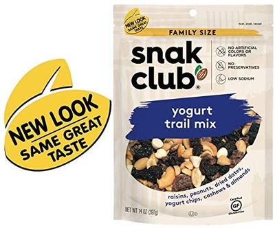 Snak Club Yogurt Trail Mix, 14 Ounce (Pack of 6)