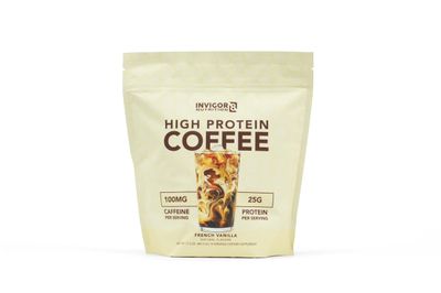 High Protein Columbian Coffee Powder 25 Grams Whey Isolate100mg Natural Green Tea Caffeine 0 Added Sugar Keto Gluten Free 99.9% Lactose FreeHot or Iced 15 Serving (15 Servings, French Vanilla)