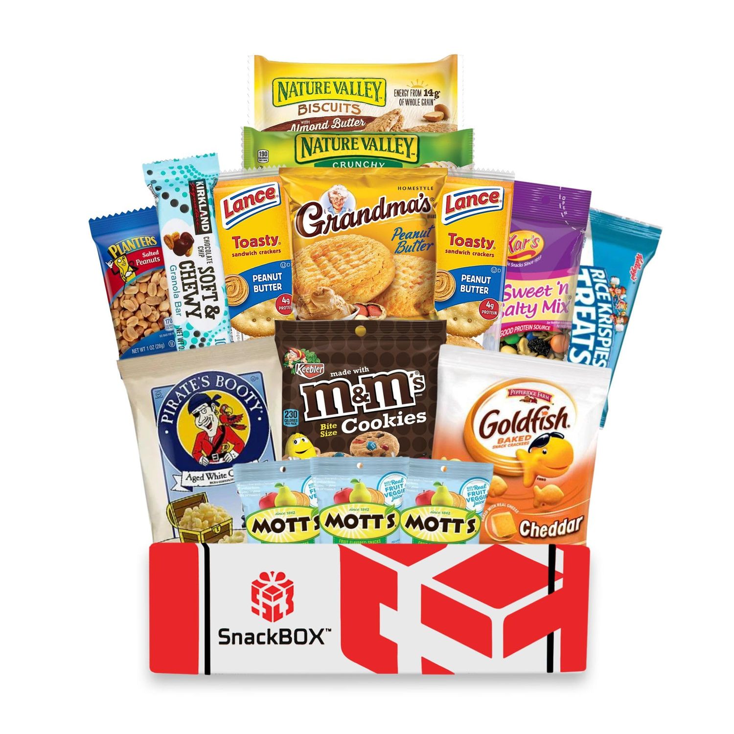 SnackBOX College Snacks BOX Care Package  Variety Pack (15 Count)  Easter Holiday, Teachers, Back to School, Date Night, College, Gift Baskets, Student, Birthday, Chips, Office, Military, Gift Ideas