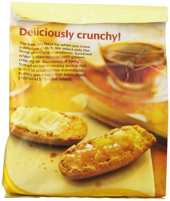 Pagen Krisprolls, Golden Wheat, 7.9 Ounce (Pack of 5)
