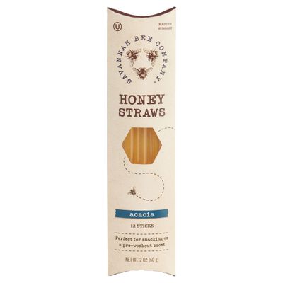 Savannah Bee Company Honey Straws 12 Pack - Healthy Snacks