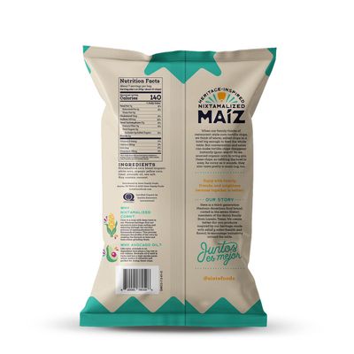 Siete Maiz Totopos Corn Tortilla Chips  Sea Salt  Gluten Free Chip  Vegan Snacks  Non GMO &amp; Organic Corn Chip  Made with Avocado Oil  Preservative Free  7.5 Oz. Bag (Pack of 6)