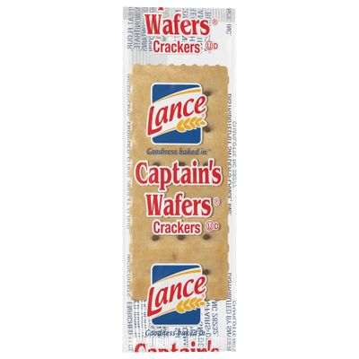 Lance Captain Wafers Original Flavor, Individual 2-Packs, 500 Packs Total, .23 Ounces Each